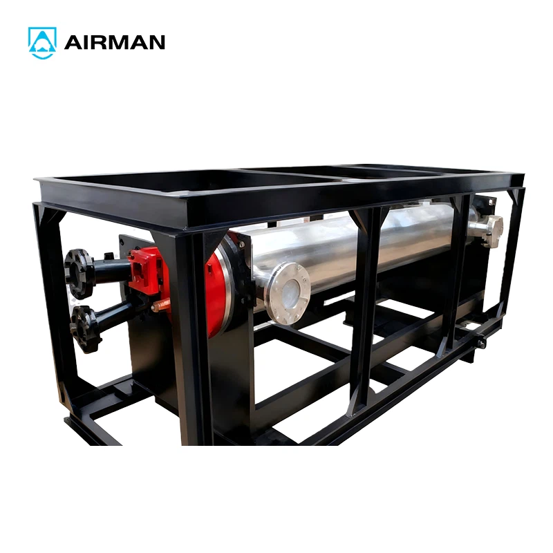 Shell And Tube Steam To Water Heat Exchanger