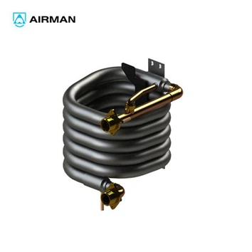 Trocador de calor de tubo de bobina coaxial