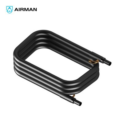 Trocador de calor coaxial para máquina de gelo