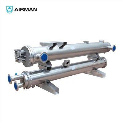 Quais são os materiais comuns usados ​​em um trocador de calor externo?